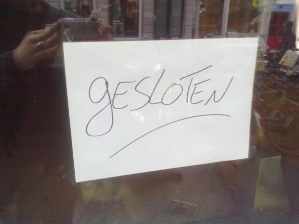 gilt nun leider für alle Coffeeshops in Maastricht - Foto: Antonio Peri